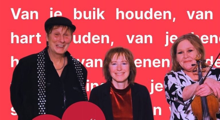 Fredie Kuiper, Suzanne Groot en Sylvia Hubers; muziek en verhalen ‘Over de Liefde’:
